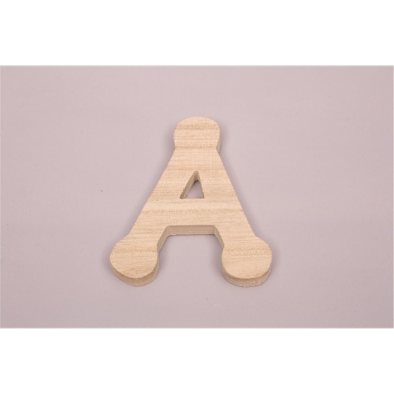 SET 10 LETRAS A 6.1X7X0.6CM CHOPO