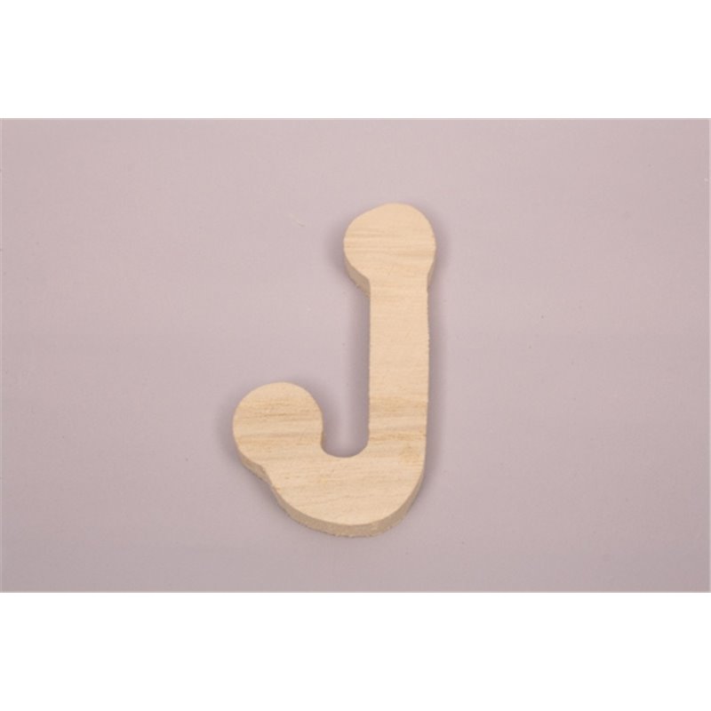 SET 10 LETRAS J 3.8X7X0.6CM CHOPO