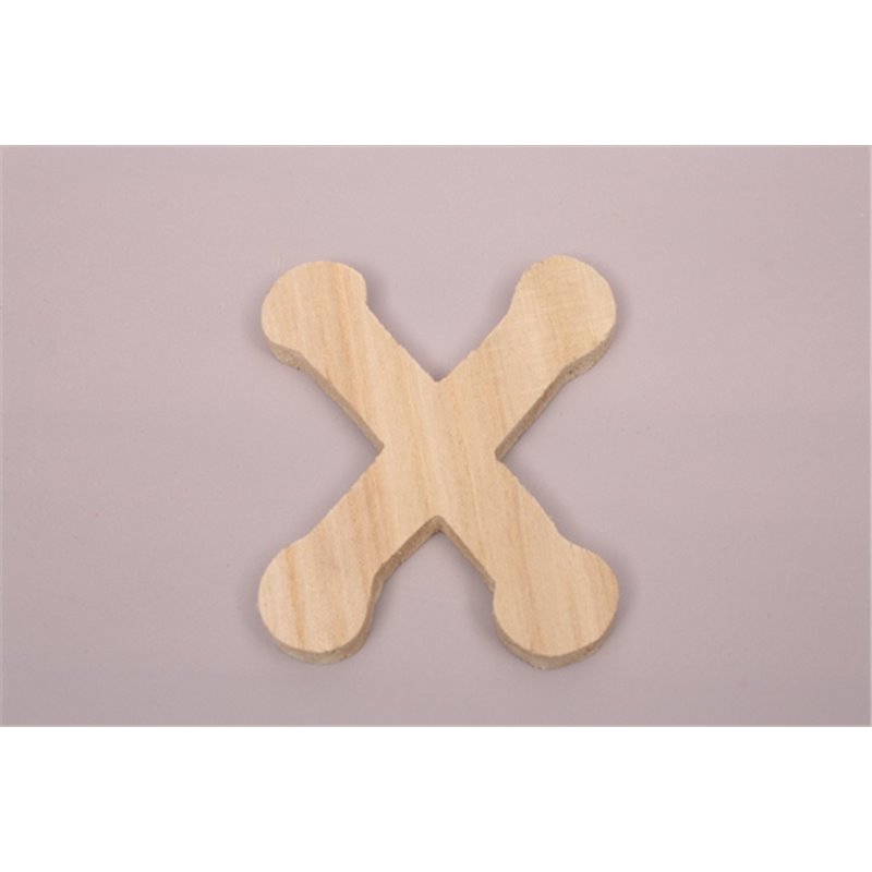 SET 10 LETRAS X 6.2X7X0.6CM CHOPO