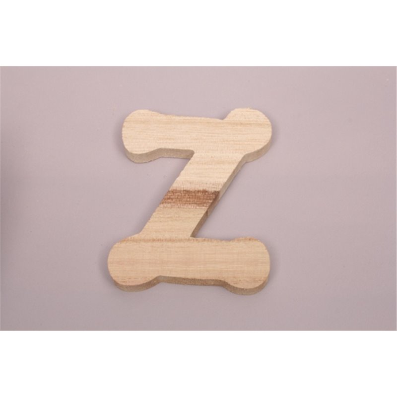 SET 10 LETRAS Z 6X7X0.6CM CHOPO