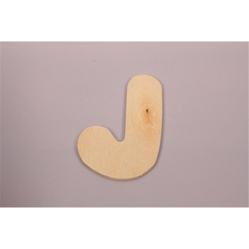 SET 12 LETRAS J 4,5X0.3CM CHOPO