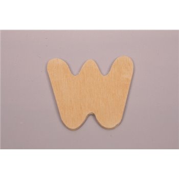 SET 12 LETRAS W 4,5X0.3CM CHOPO