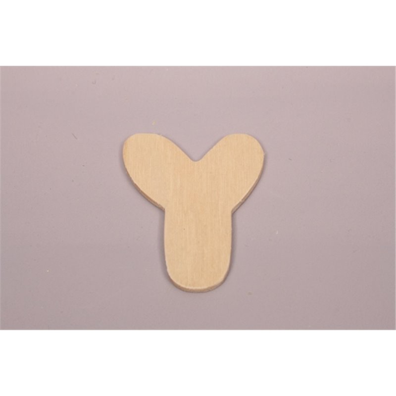 SET 12 LETRAS Y 4,5X0.3CM CHOPO