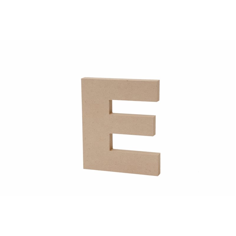 SET 3 LETRAS E 15X1.6CM DM