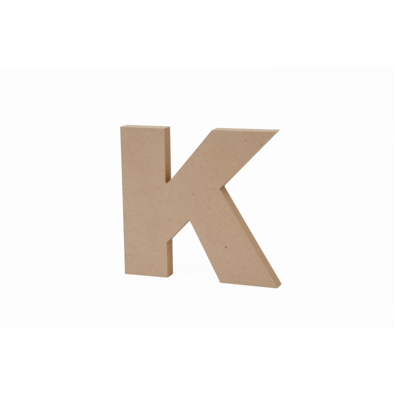 SET 3 LETRAS K 15X1.6CM DM