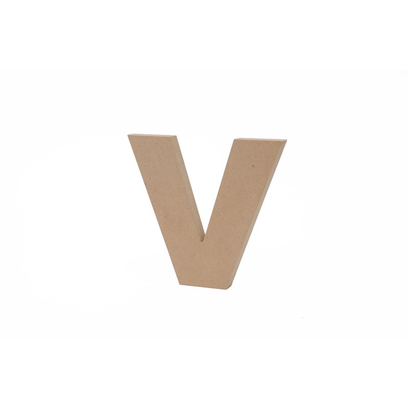 SET 3 LETRAS V 15X1.6CM DM