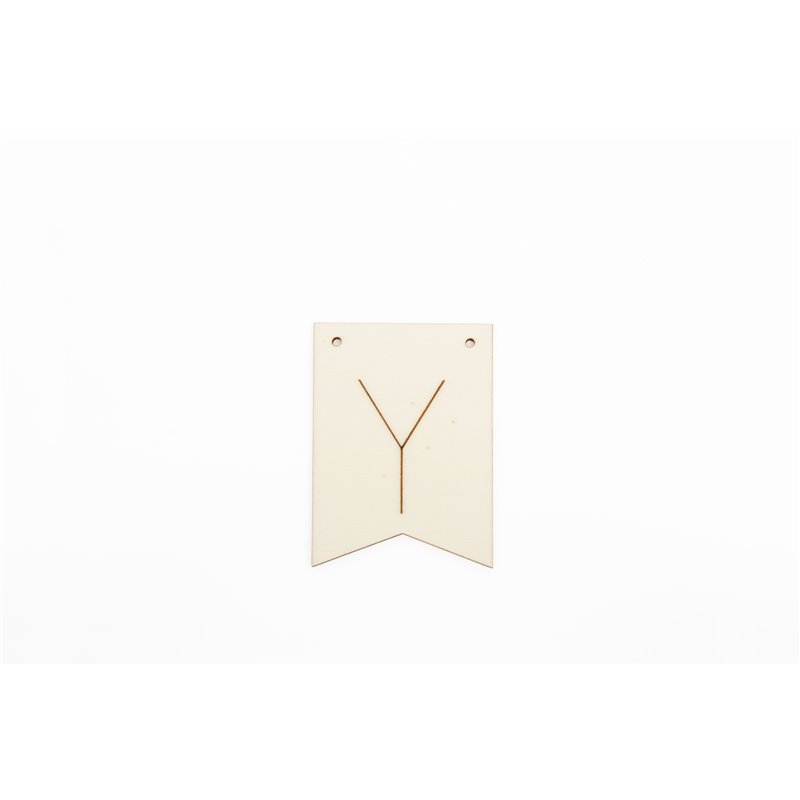 BANDEIRA COM LETRA Y