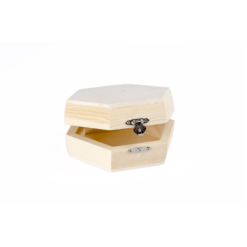 CAJA HEXAG. 11,5X11,5X6CM