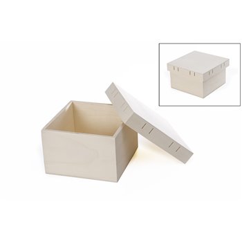CAJA 15.5X15.5X9.5X0.5CM P/ CINTA