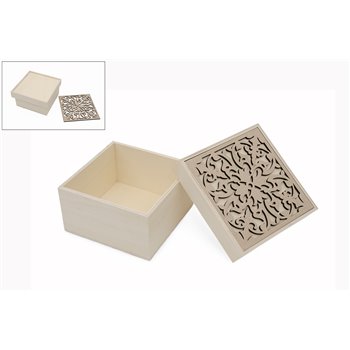 CAJA C/PLACA 15X15X8.5X0.5CM