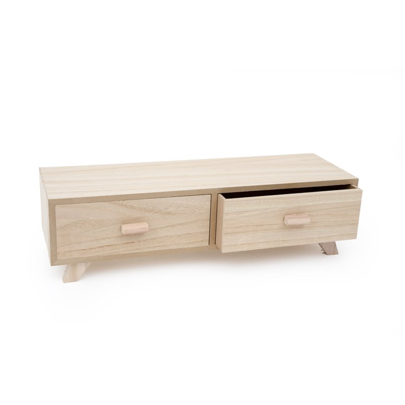MUEBLE 2 CAJÓN 53x17x14.5CM