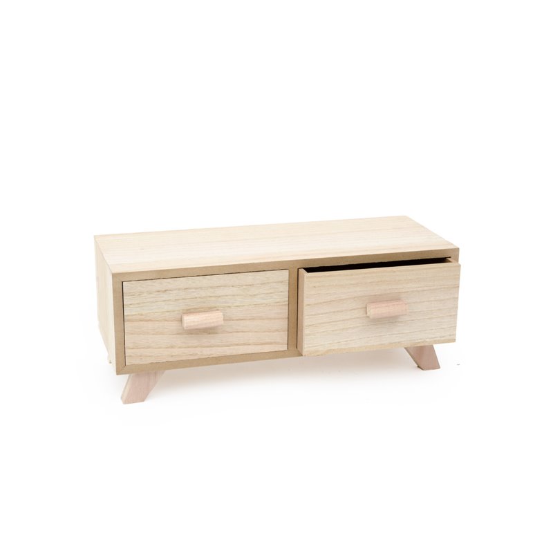MUEBLE  2 CAJÓN 38x15x15CM