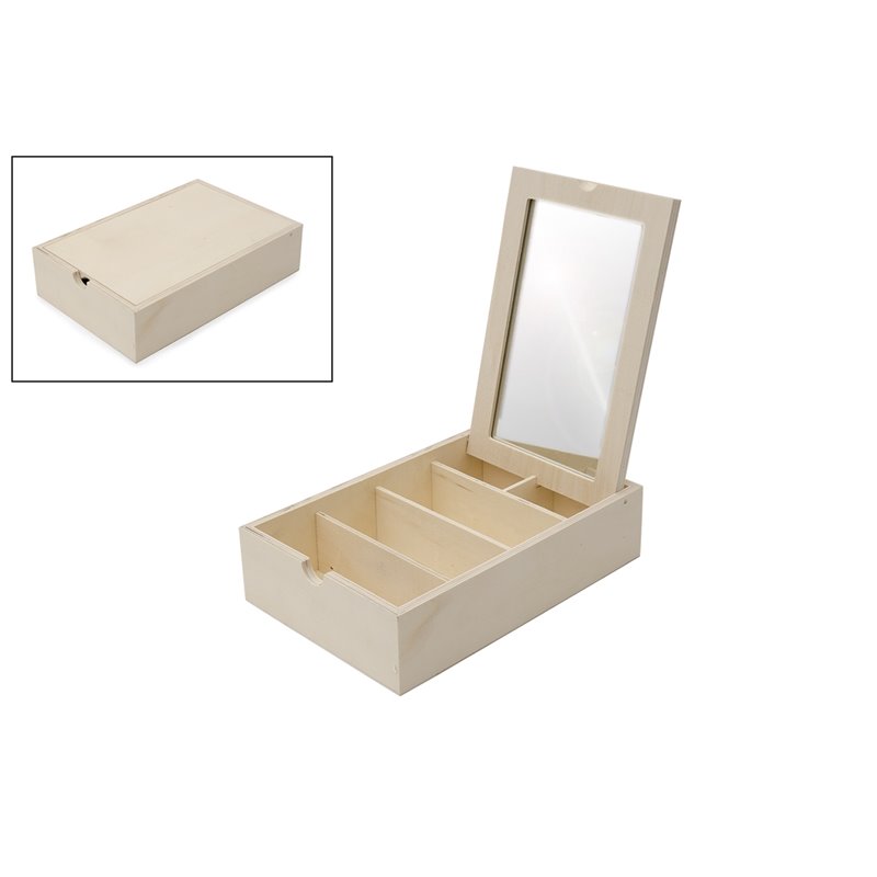 JOYERO 17X25X6CM C/ESPELHO