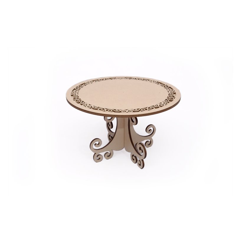CAKE STAND D.25CM x14.5x0.3CM DM