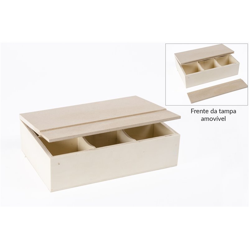 CAJA TÉ23X16X7CM C/TAPA