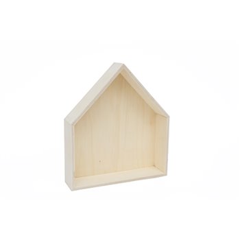 CUADRO / ESTANTERIA CASA 31X7.2X35CM