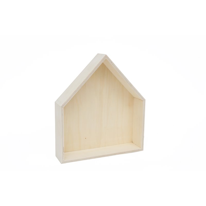 CUADRO / ESTANTERIA CASA 31X7.2X35CM