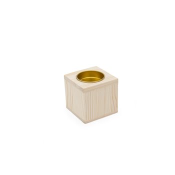 CANDELERO 1 VELA 6x6x6CM