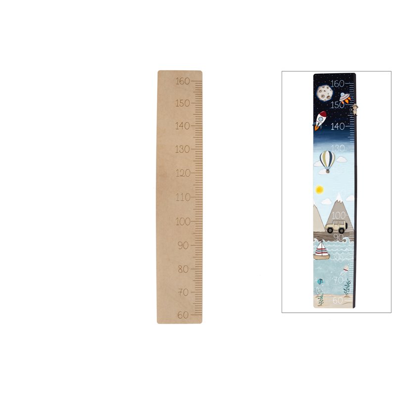 REGLA 20X109X0.3CM MDF