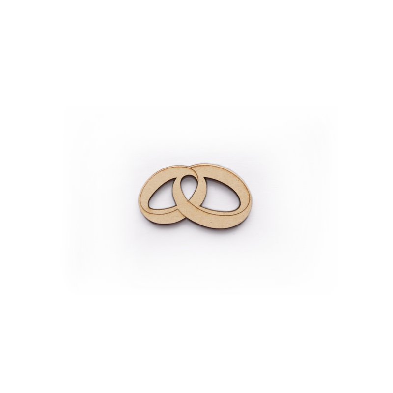 SET 12 ANILLOS 7.5X3X0.3CM DM