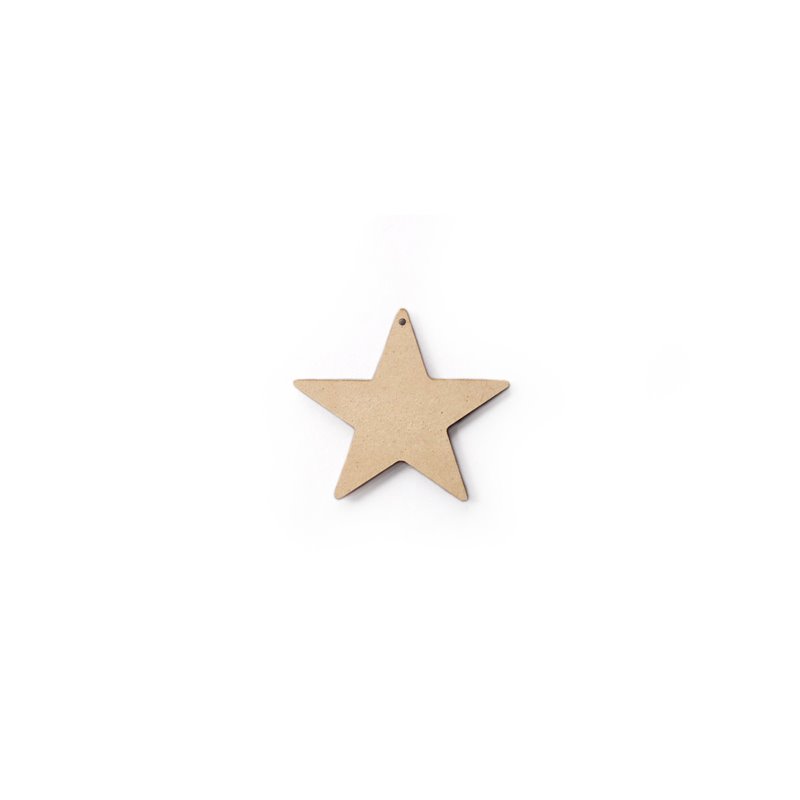 SET 12 ESTRELLAS 4.5X4X0.3CM DM
