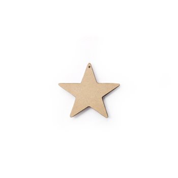 SET 12 ESTRELLAS 9X8.4X0.3CM DM