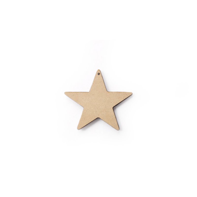 SET 12 ESTRELLAS 9X8.4X0.3CM DM