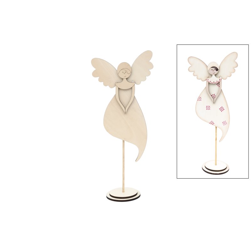 ÁNGEL C/SOPORTE 18.7X34.3X0.6CM CHOPO