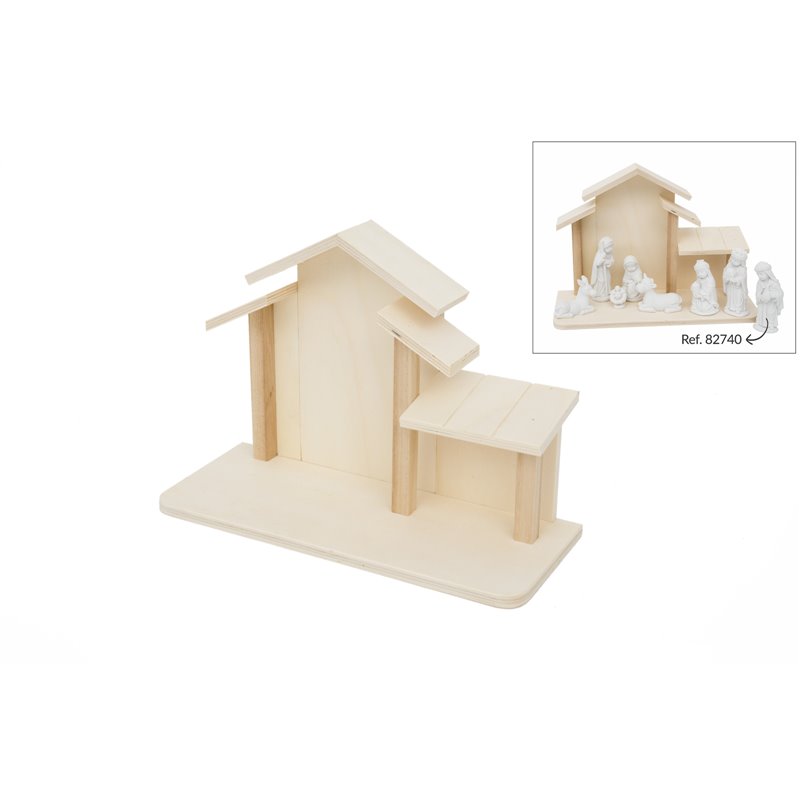 CASA P/NACIMIENTO 29.5x12x21CM