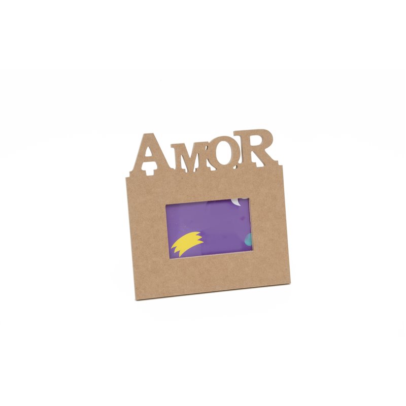 P.FOTO(10x15cm) RECT. AMOR 25X25.5X1.2CM DM