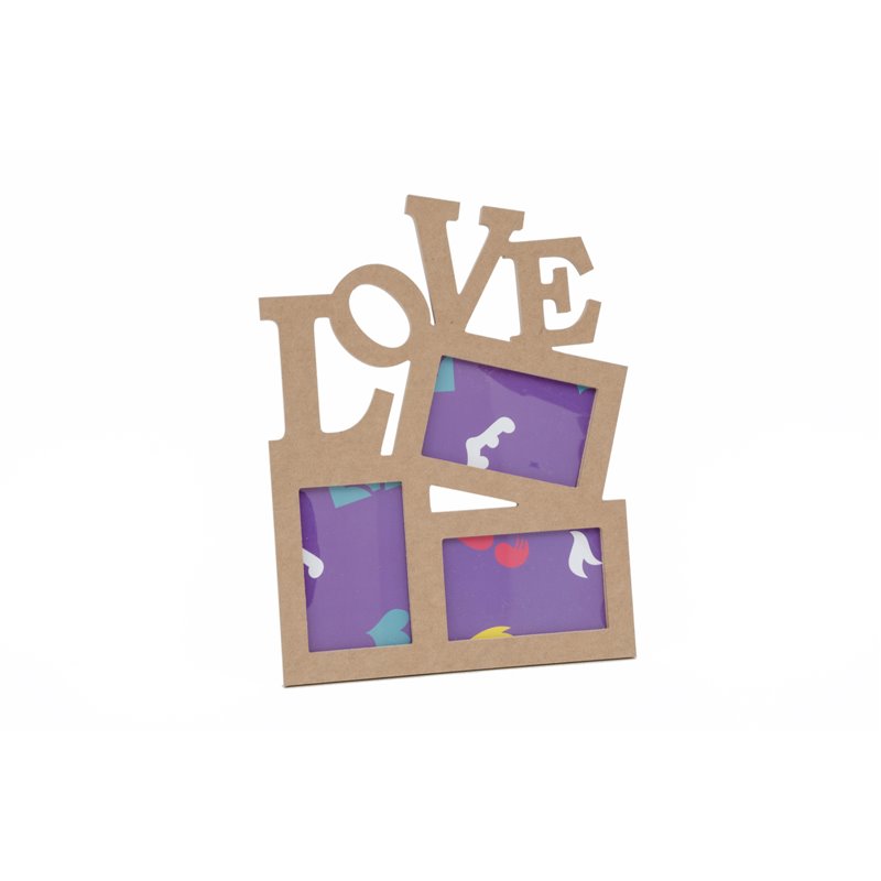 P.FOTO(10x15cm) LOVE 30.4X39.5X1.2CM DM