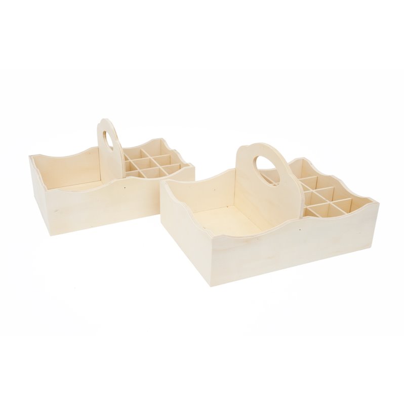 JGO 2 PAÑALERAS 35X25X19X0.8CM - 32X20X19X0.8CM
