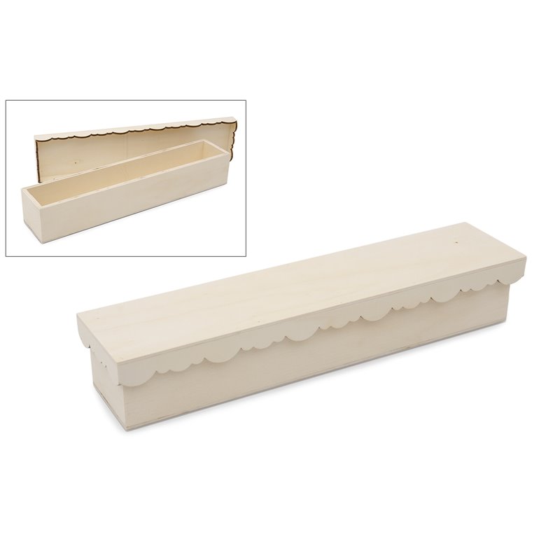 CAJA VELA TAPA RECORTADA 35X8X6CM