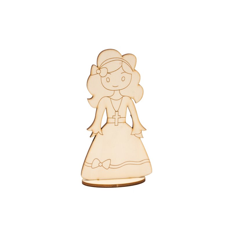 MENINA COMUNHAO DOLLY 46CM+ PEANA