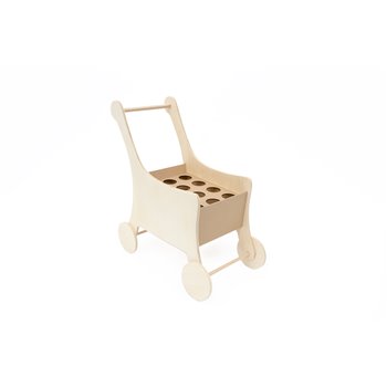 CARRITO DE COMPRAS C/PLACA 12 AGUJEROS 27.5X53X58CM