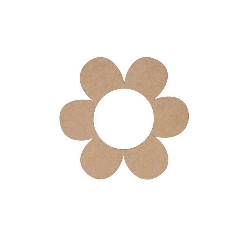SET 6 FLORES 35X33X0.3CM DM