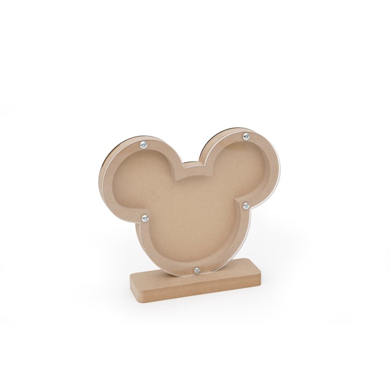 CUADRO HUCHA RATÓN 20.8X18X1.6CM MDF C/BASE