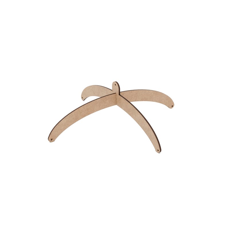 SET 2 MOBILES 29.6X29.6X9X0.3CM MDF