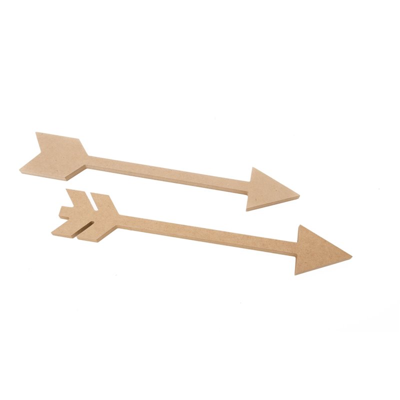 SET 2 FLECHAS 40X1.2CM MDF