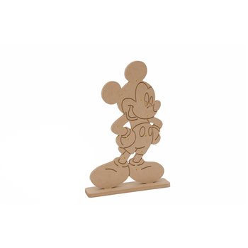 RATÓN C/LED 40X1.2CM MDF C/BASE