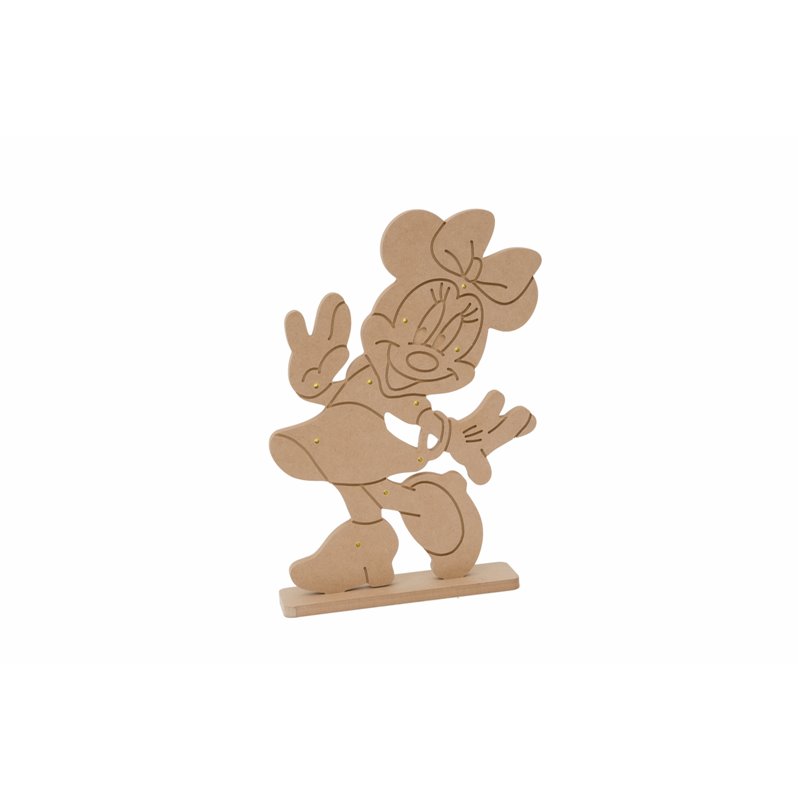 RATITA C/LED 40X1.2CM MDF C/BASE