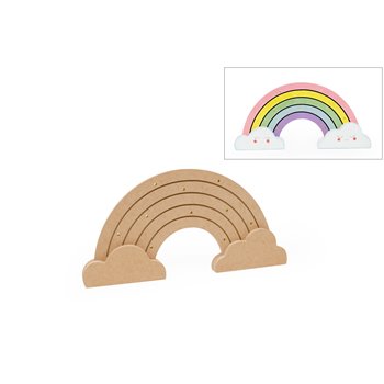 ARCOIRIS C/LEDS 40X19.6X1.2CM MDF
