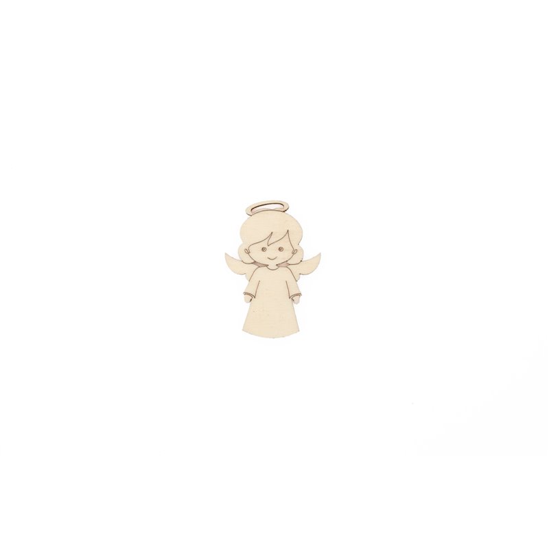 SET 12 ANJOS 3.5X5X0.3CM CHOPO