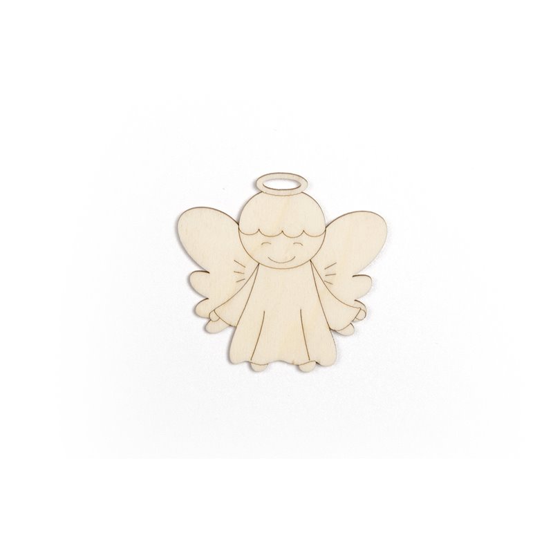 SET 12 ÁNGELES 7.2X7X0.3CM CHOPO