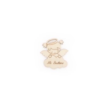 SET 12 ANGELES "MI BAUTISMO" 6.4X6.9X0.3CM CHOPO