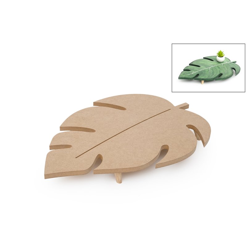 TABLERO HOJA 50X35.3X1.2CM DM