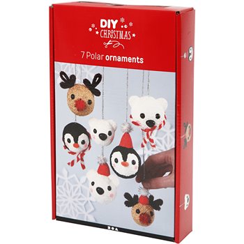 Adornos polares - 1 set