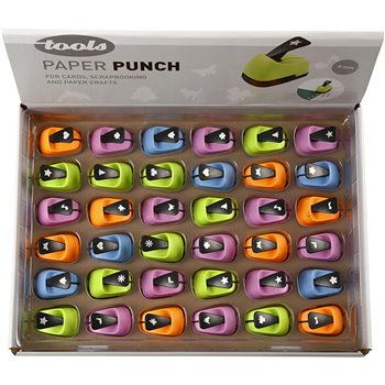 Troqueles de papel - 36 unidades Troqueles de papel - 36 unidades