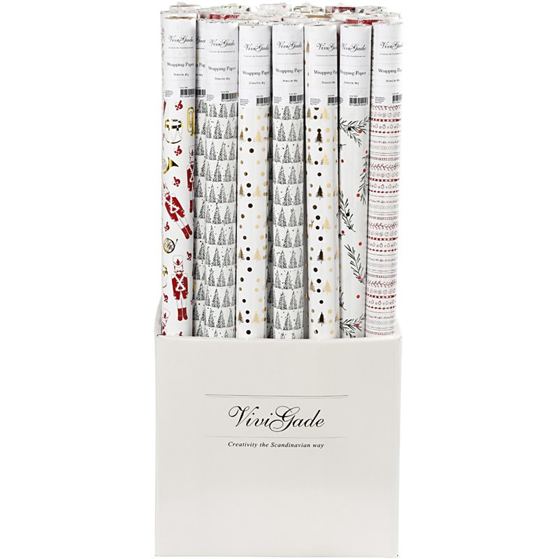 Papel de regalo - 42 rollos
