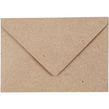 Sobres de papel reciclado - 50 unidades